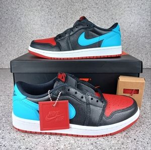 Nike Air Jordan 1 Retro Low OG UNC to Chicago Women's Sneakers Shoes